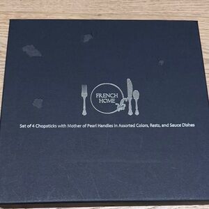 Set of 4 Chopsticks (Made in France)